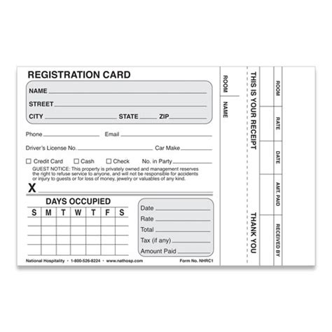REGISTRATION CARDS .